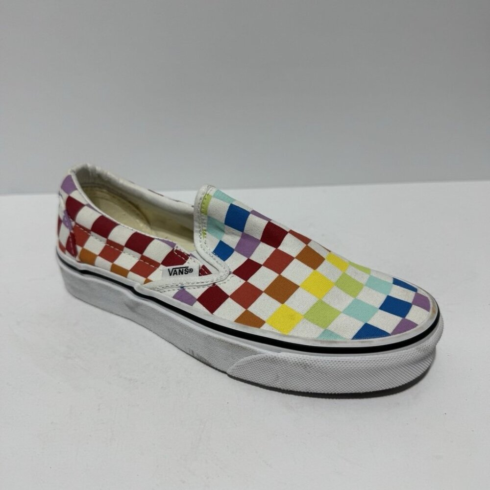 Vans Womens Classic Slip On Multi Size 5 M